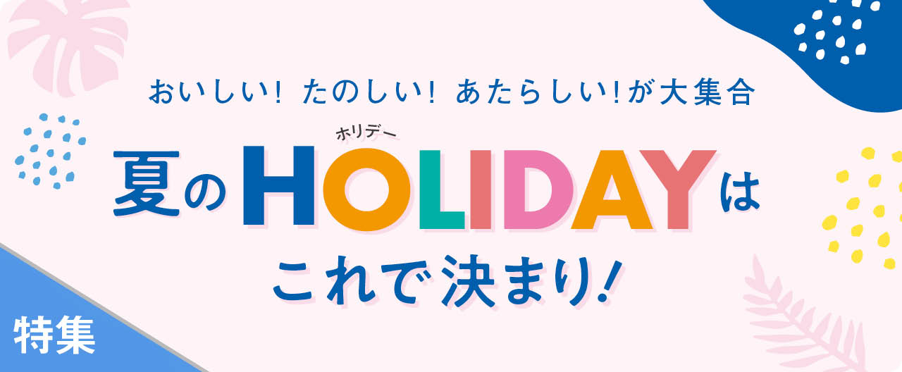 夏のHOLIDAYはこれで決まり！_TJ26-0805