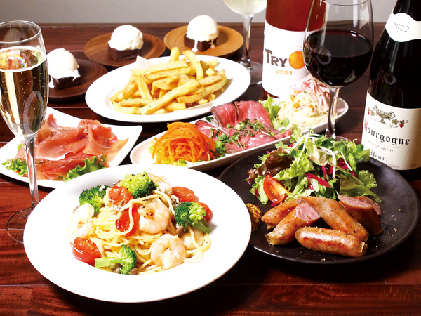 komaruの忘新年会プラン 5,000円（1人）　※6品＋120分飲み放題