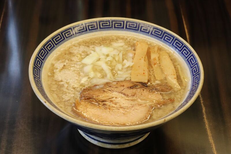 燕三条系　背油煮干しらーめん